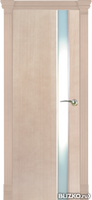 Межкомнатная шпонированная дверь Varadoor Палермо 1 остекленная