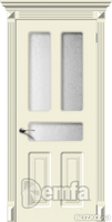 Дверь межкомнатная МДФ Опера ПО эмаль крем