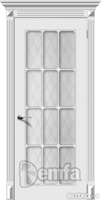 Дверь межкомнатная МДФ Ноктюрн ПО эмаль белая