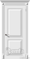 Дверь межкомнатная МДФ Блюз ПГ эмаль белая