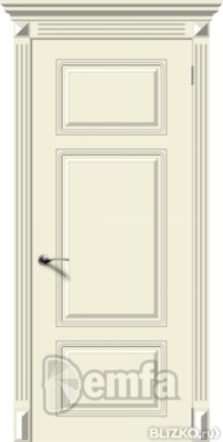 Дверь межкомнатная МДФ Увертюра ПГ эмаль крем