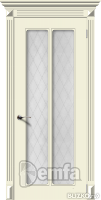 Дверь межкомнатная МДФ Ретро 2 ПО эмаль крем