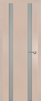 Дверь межномнатная Сорренто-2 ДО со стеклом (молочный триплекс) шпон беле