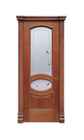 Дверь межномнатная Алина-6 шпон ясень натуральный, тон-6 CS18 ДО со стекл