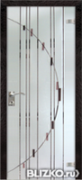 Дверь серия Стеклянная, модель Рандеву
