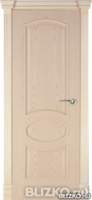 Дверь межномнатная Алина-4 шпон ясень тон-6 ДГ классический багет