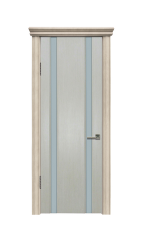 Дверь межномнатная Палермо 2 шпон ясень натуральный, тон-6 CS18 ДО со стек