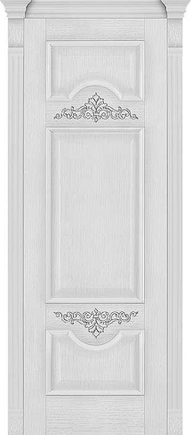 Дверь межномнатная Париж шпон ясень натуральный, тон-6 CS18 ДГ классичес