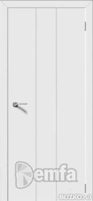 Дверь межкомнатная МДФ Прелюдия ПГ эмаль белая