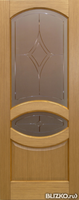 Дверь межкомнатная модель Грация, остекленная