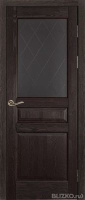 Дверь межкомнатная, Венеция ДОвенге,массив брашированная сосна