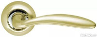 Дверная ручка раздельная Virgo LD57-1SG/CP-1 матовое золото/никель