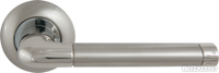 Дверная ручка раздельная Stella LD28-1SN/CP-3 матовый никель/никель