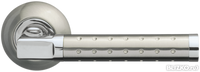 Дверная ручка раздельная Eridan LD37-1SN/CP-3 матовый никель/никель