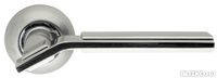 Дверная ручка раздельная Cosmo LD147-1SN/CP-3 матовый никель/никель