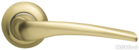 Дверная ручка раздельная Capella LD40-1SG/CP-1 матовое золото/никель