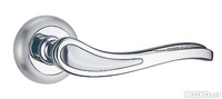 Дверная ручка Виктория PAL-07 SN/CP Silver мат.никель/хром