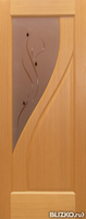 Дверь межкомнатная модель Лаура, остекленная