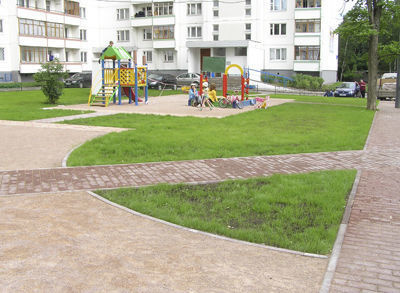 Благоустройство территорий от компании Арт-Строй в городе Красноярск