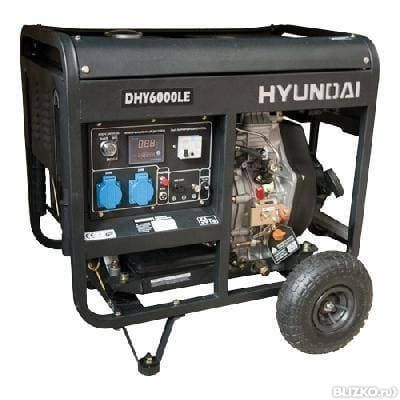hyundai dhy6000le-3 расход топлива