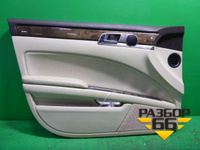 Обшивка двери передней левой под электрику (светлая кожа) Volkswagen Phaeton с 2002-2014г