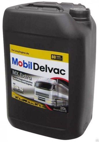 Масло моторное Mobil Delvac MX Еxtra 10W-40 20 л для дизельных двигателей