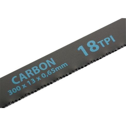 Полотна для ножовки по металлу, 300 мм, 18 TPI, Carbon, 2 шт Gross GROSS