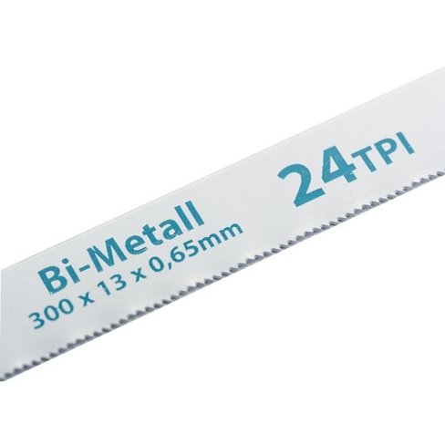 Полотна для ножовки по металлу 300 мм, 24 TPI, BIM, 2 шт Gross