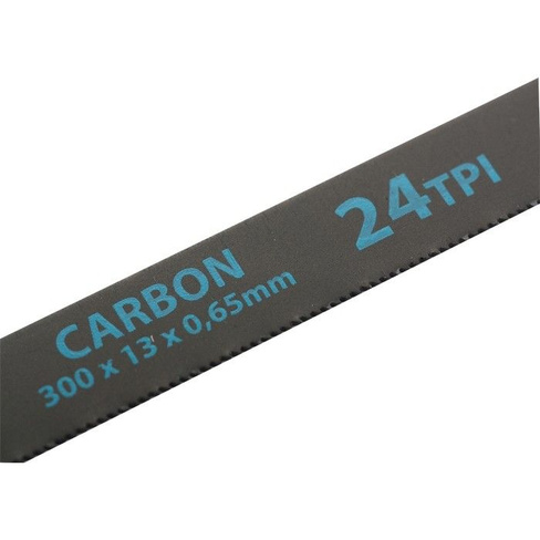 Полотна для ножовки по металлу 300 мм, 24 TPI, Carbon, 2 шт Gross