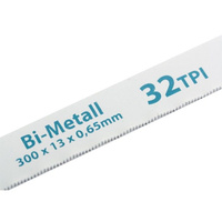 Полотна для ножовки по металлу, 300 мм, 32 TPI, BiM, 2 шт Gross GROSS
