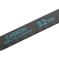 Полотна для ножовки по металлу 300 мм, 32 TPI, Carbon, 2 шт Gross