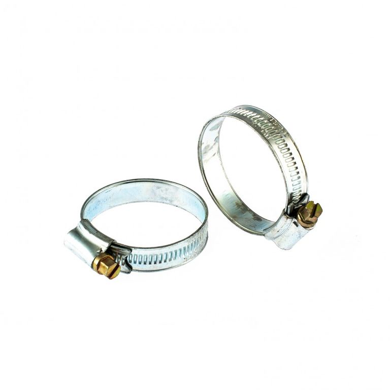 Хомуты металлические, червячные 35-51 мм, ширина 12 мм, английский тип ...