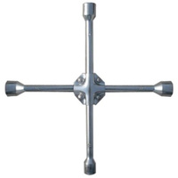 Ключ-крест баллонный, 17 х 19 х 21 х 22 мм, усиленный, толщина 16 мм Matrix Professional MATRIX