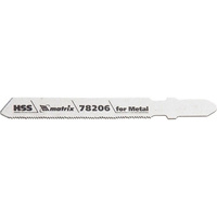 Полотна для электролобзика по металлу 3 шт, T118G, 50 х 0.8 мм, HSS Matrix Professional