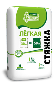 Стяжка пола старатели легкая 30 кг