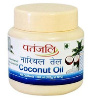 Кокосовое масло Coconut Oil пищевое (Patanjali) 200 мл