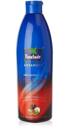 Масло для волос с горячим эффектом hot oil Advansed (Parachute) 300 мл