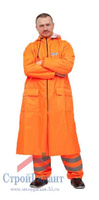 Плащ влагозащитный Посейдон WPL, оранжевый 44-46/170-176