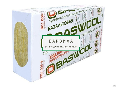 Утеплитель BASWOOL (Басвул) Лайт (0,216м3) (4,32м2) 35 кг/м3