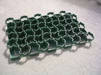 Газонная решетка 600x400x40 мм (зелёная)