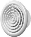 Вентилятор осевой FLOW 150 BB канальный вытяжной с круглой решеткой