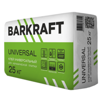 Клей BARKRAFT UNIVERSAL для керамической плитки и керамогранита 25 кг