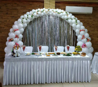 Свадебная арка из шаров