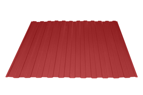 Профнастил Н10.40 0,55 мм, рубиново-красный