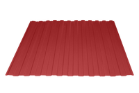 Профнастил Н10.40 0,55 мм, рубиново-красный