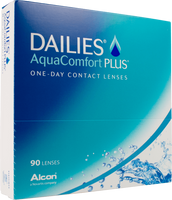 Контактные линзы Dailies Aqua Comfort Plus 90 линз