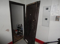 Демонтаж металлической двери