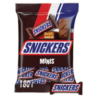 Батончики шоколадные мини SNICKERS Minis 180 г 2264