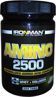 Аминокислотный комплекс Amino 2500, 224 таблетки, IRONMAN