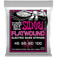 Струны для бас-гитары Ernie Ball 2814 Slinky Flatwound Bass